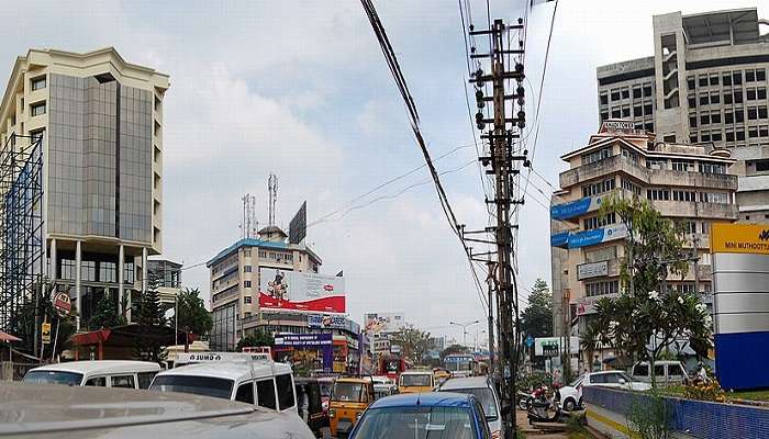 the view of the transport section of Kaloor