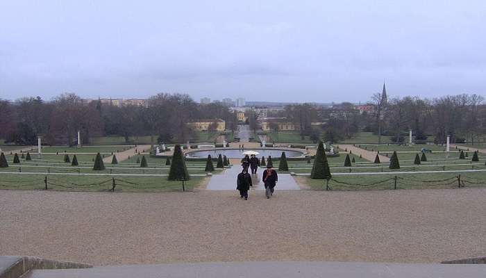 Picturesque overview of Sanssouci Park's scenic beauty