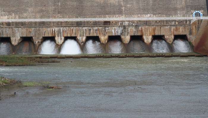 Bhavanisagar Dam near Erode Tamil Nadu