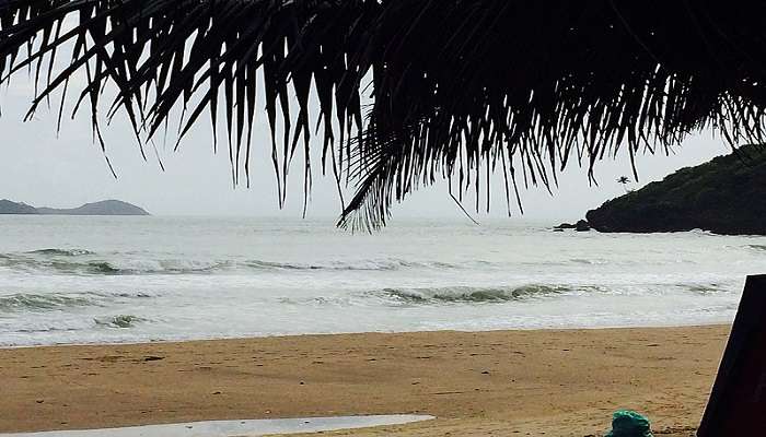 Bogmalo Beach near Sao Jacinto Island.