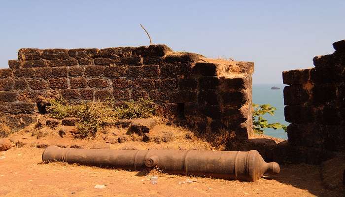 Panoramic view from Cabo De Rama Fort