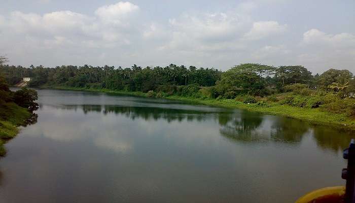 Quiet and serene Chalakudi River, Kerala