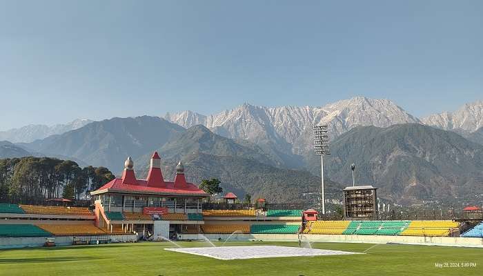 HPCA Stadium Dharamshala is one of the most picturesque cricket grounds in the world.