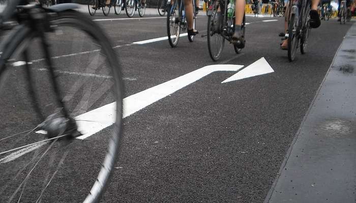 Cycle along the Durgam Cheruvu cable bridge.