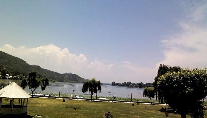 Manasbal Lake has an immensely natural and human-induced history.