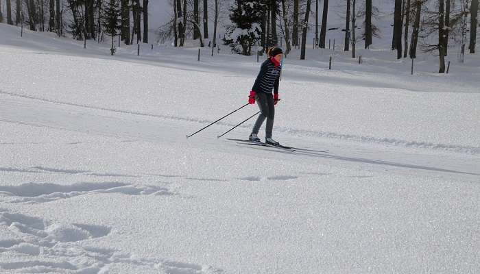 Faire du ski