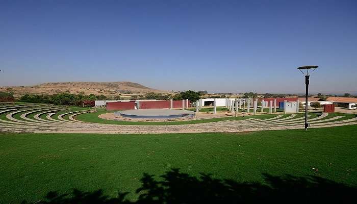 The Amphitheatre hall at Sula vineyards where various events are being held 