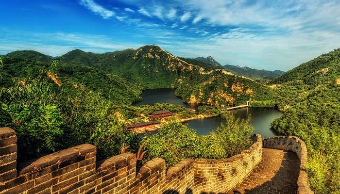 The Great Wall of China is among the new seven wonders of the world