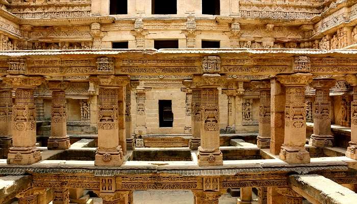 Awe-inspiring view of Rani Ki Vav highlighting the grandiose of thi iconic landmark