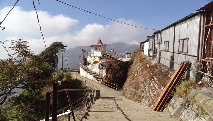 Gun Hill Mussorie near Dalai Hills. 