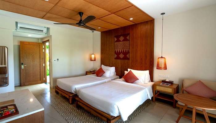 A cosy room in one of the best Hotels in Ponnani