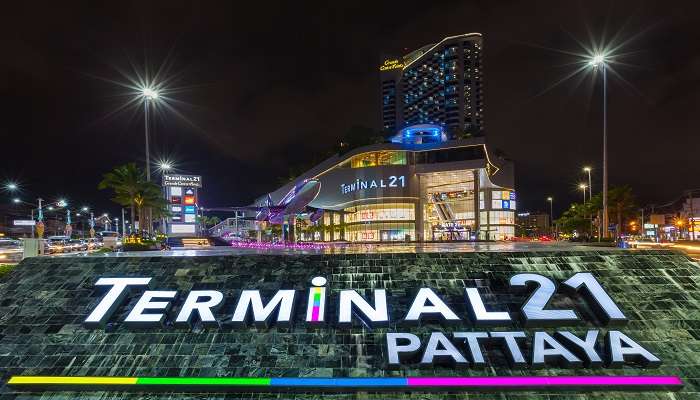 Picture of Pattaya Airport showcasing Terminal 21 to reach Harbor Land 