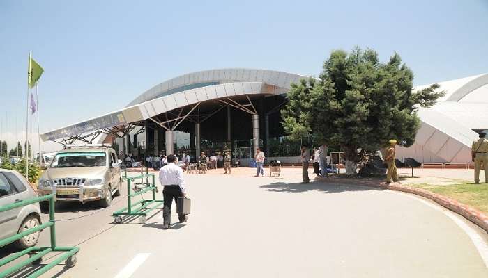 You can fly to Sheikh ul-Alam International Airport, Srinagar