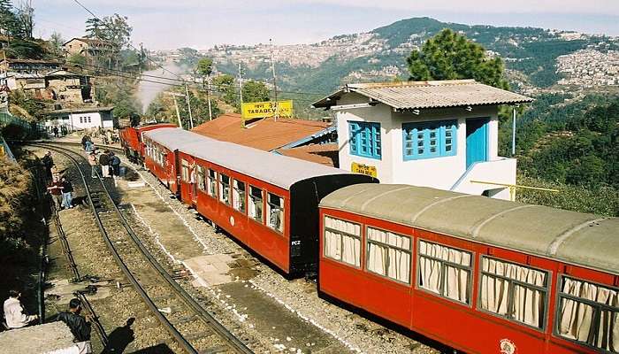 he nearest railway station to Kharapathar is in Shimla