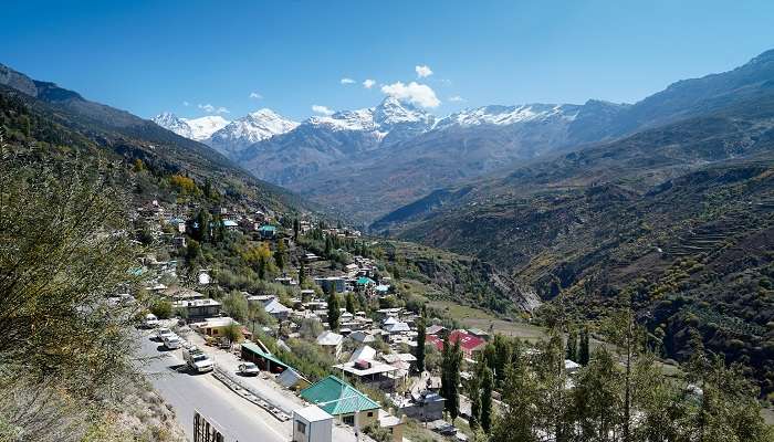 The view of Kelylong town 