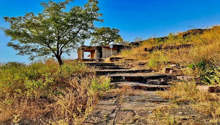 The scenic view of Udaygiri Caves 