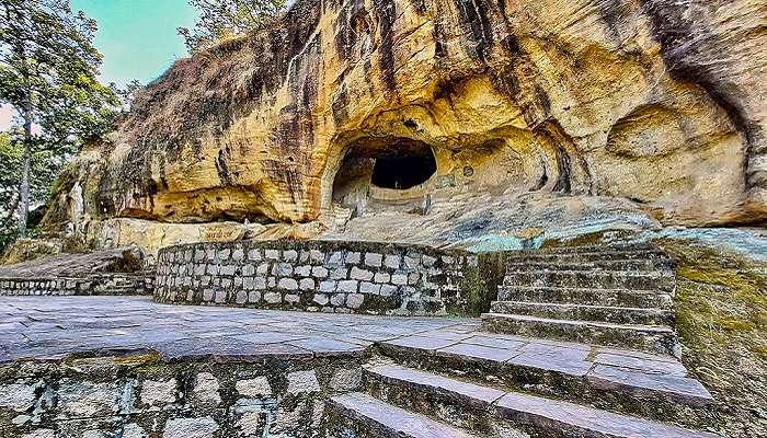 Most ancient part of the Ramgarh hills for devotees to visit this Sita Gufa