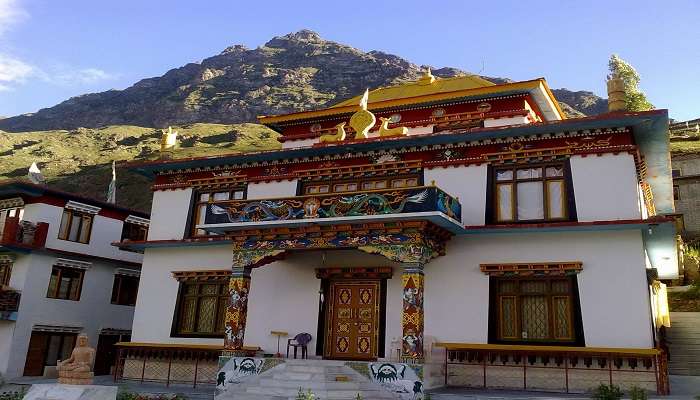 Kardang Monastery, in the Lahaul Valley, is a key Drukpa sect site