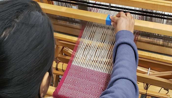 The Handloom Weaving Centre is highlights the village's vibrant traditional handloom industry