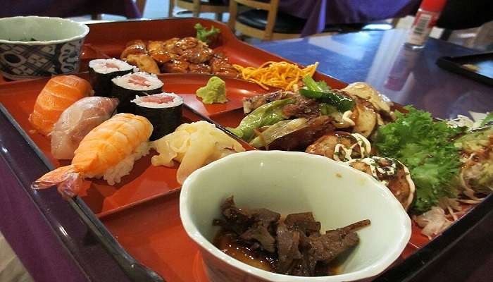 Grab great Japanese food at this restaurant