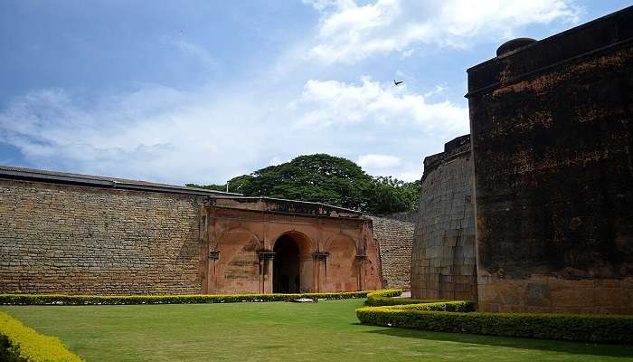 The panoramic view of Kempegowda Fort