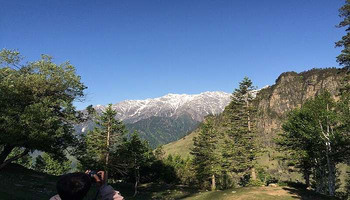 Panoramic view of Kullu valley