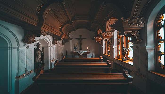 La chapelle de l’ambassade du Vatican