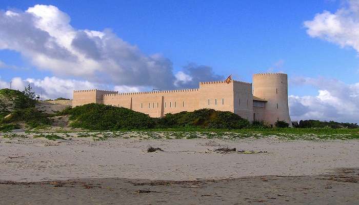 The fort serves as a grand reminder of Lamu’s colonial past 