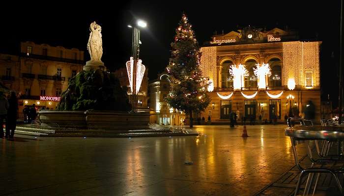 Le marché de Noël de Montpellier