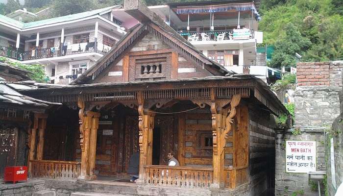 Manu Temple in Old Manali near Solang valley.