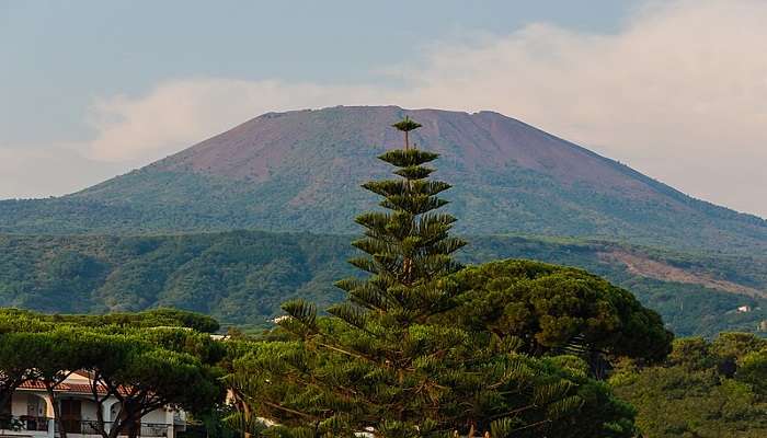 Mount Vesuvius - a place you cannot miss in Italy near Naples zoo.