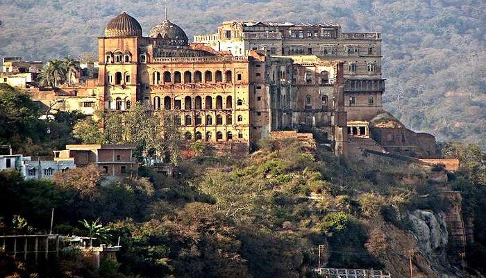 Mubarak Mandi Palace, Jammu near the Amar mahal museum.