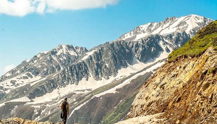 Historic Mughal Road in Sedow village