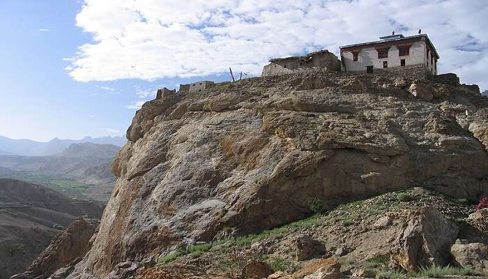 Mulbekh Monastery near the Zojila pass.