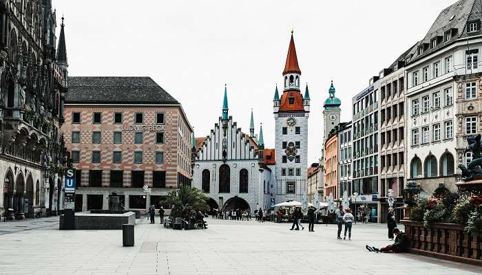 Le marché de Noël à Munich, Allemagne