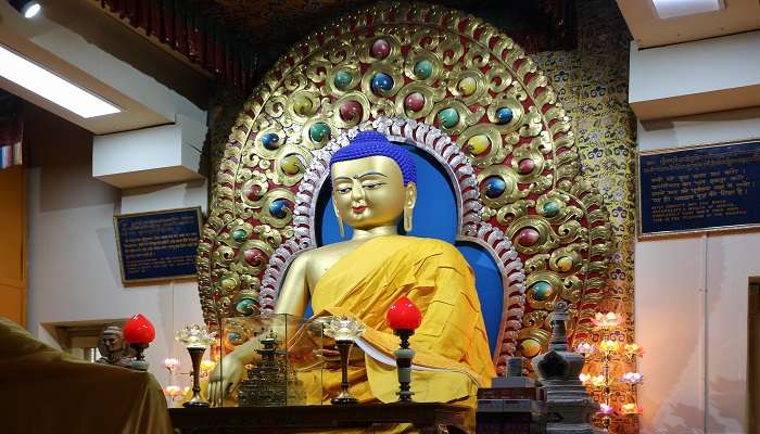 Statue of Buddha in Namgyal Monastery 