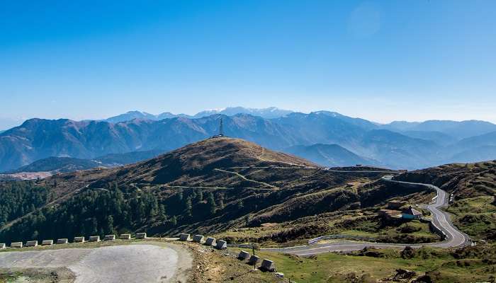 The view of the mesmerising hill stations near Ambala, Nathatop. 