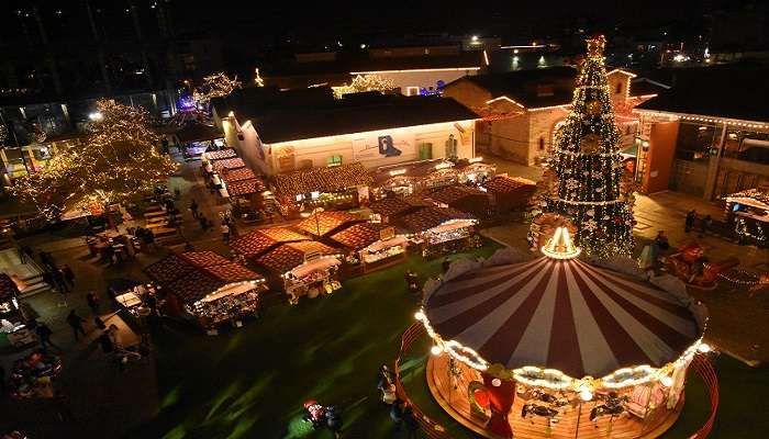 Usine de Noël à Athènes