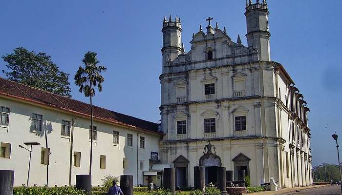 Old Goa near the Carambolim Lake