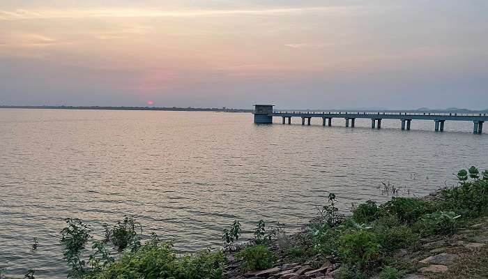 Sagar Dam at the atal park.