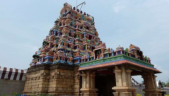 an iconic Perur Pateeswarar Temple.