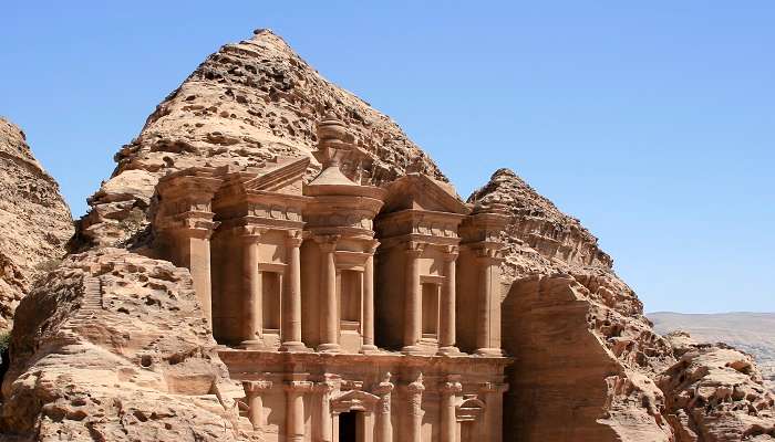 A delightful view of Petra