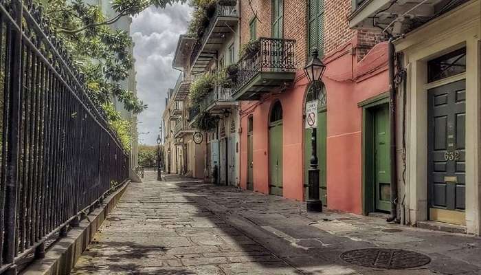 Pirates Alley is the place where not to go in New Orleans in the morning