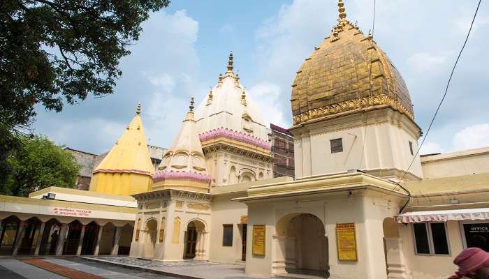 A front view of the Raghunath Temple in Jammu, India.