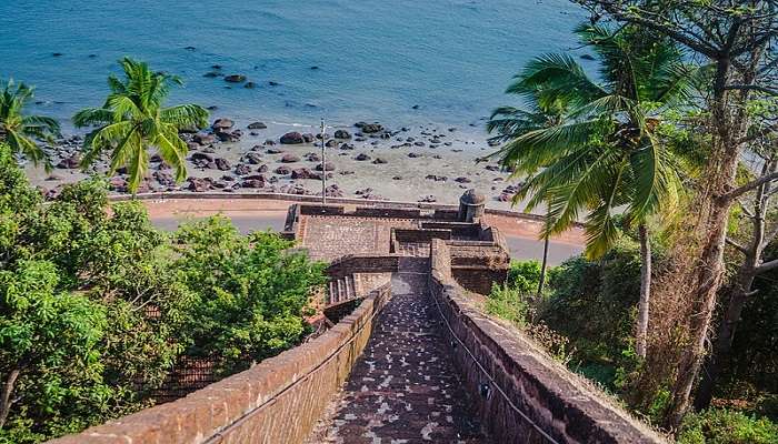 Reis Magos Fort is one of the oldest and strategically situated forts in Goa