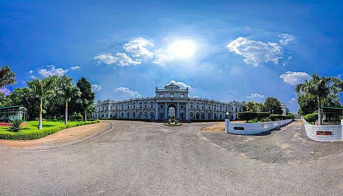 The fort on a sunny day