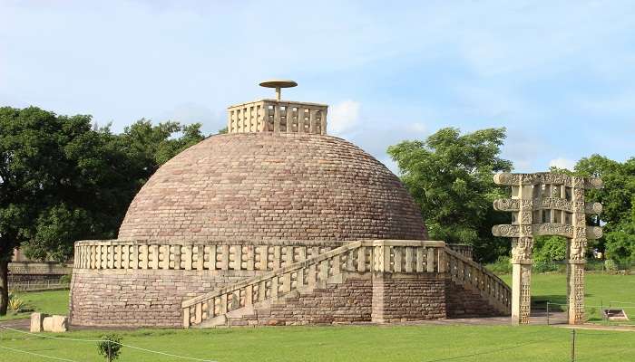 UNESCO World Heritage site Sanchi Stupa in MP 