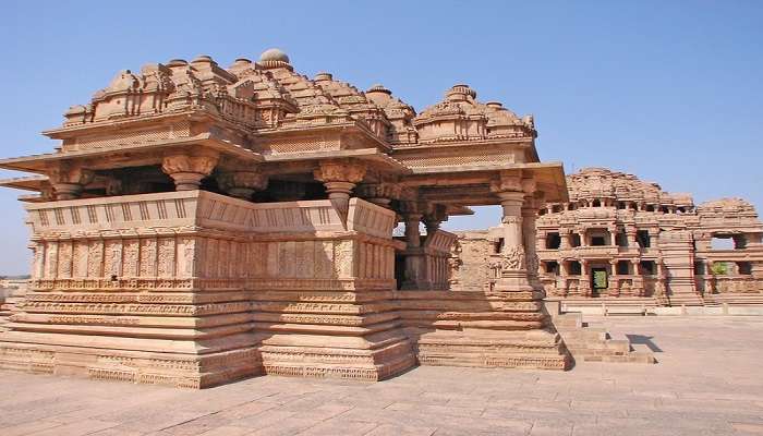 Stunning view of Sas-BahuTemple