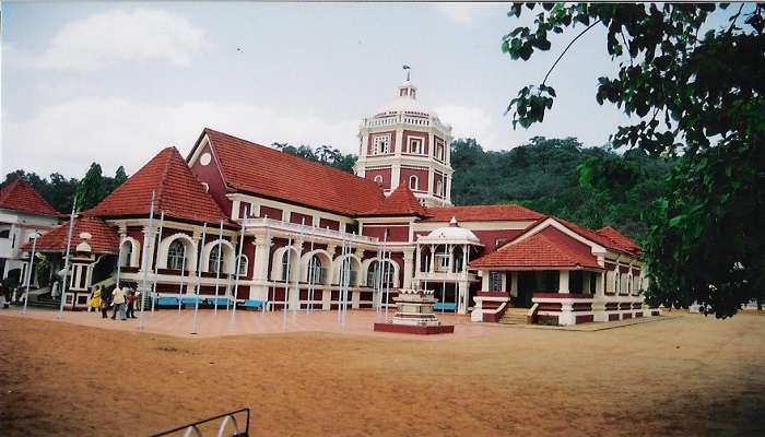 Shantadurga Temple near the Carambolim Lake.