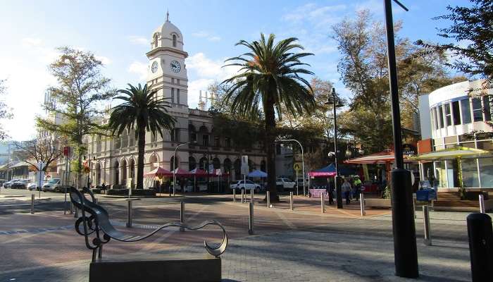 Shopping aux marchés de la rue Tamworth Peel